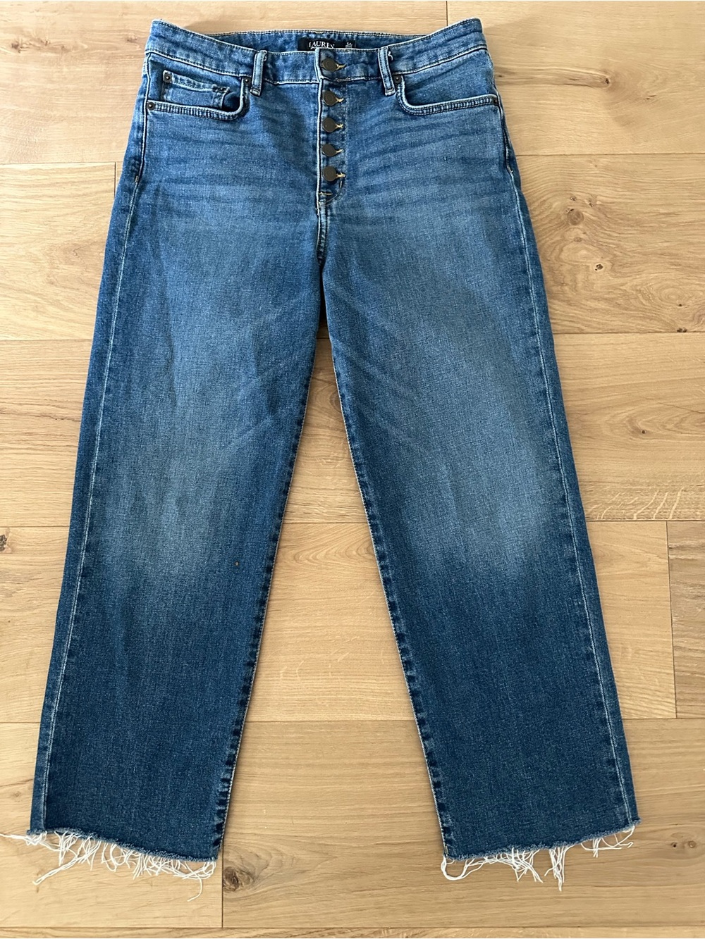 Lauren Ralph Lauren Women’s Medium Blue Cropped Ankle Jeans